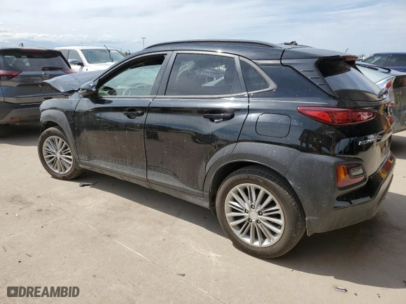 2020 Hyundai Kona SEL with VIN KM8K22AA6LU397471, listed as a Copart auction lot 53810285 with 105,105 mi miles and Salvage Title. Bid and sale history available at carsss.com. Image 2.