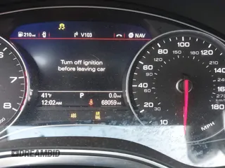 2018 Audi A6 Premium Plus with VIN WAUD8AFC3JN008385, listed as a IAAI auction lot 41209017 with 68,059 mi miles. Bid and sale history available at carsss.com. Image 7.