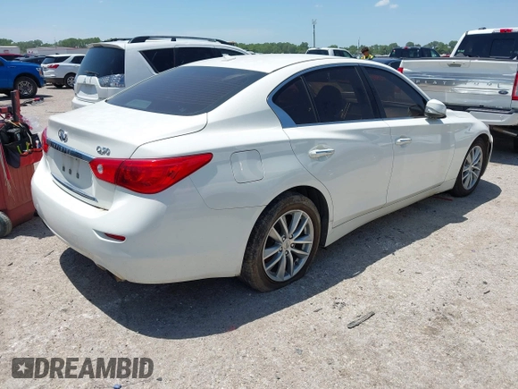 2017 Infiniti Q50 Premium z VIN JN1EV7AP5HM736810, wystawiony jako IAAI lot #42478105 z przebiegiem 186 935 mil mil oraz . Historia ofert i sprzedaży dostępna na DreamBid. Obrazek 4.