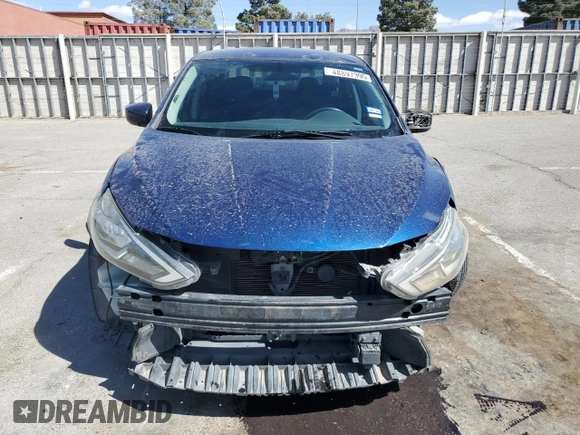 2019 Nissan Sentra SV with VIN 3N1AB7AP6KY218068, listed as a Copart auction lot 48897395 with 102,919 mi miles and Salvage Title. Bid and sale history available at DreamBid. Image 5.