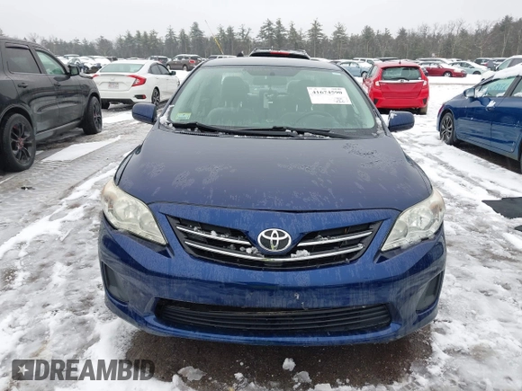 2013 Toyota Corolla L with VIN 5YFBU4EE6DP154457, listed as a IAAI auction lot 41674590 with 120,623 mi miles and . Bid and sale history available at DreamBid. Image 12.