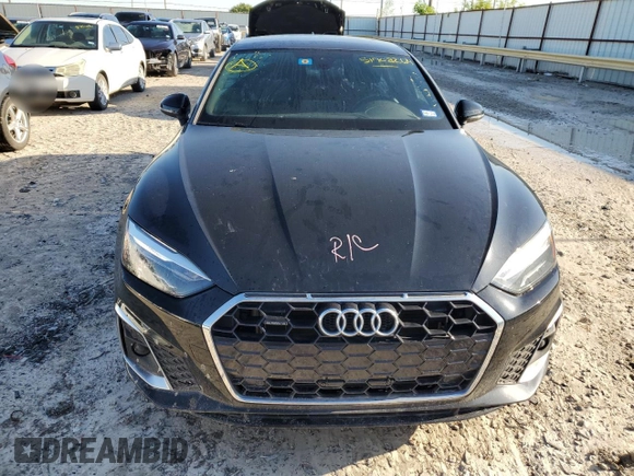 2022 Audi A5 Sportback S line Premium with VIN WAUDACF51NA033977, listed as a Copart auction lot 51708264 with 0 mi miles. Bid and sale history available at carsss.com. Image 5.