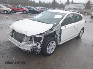 2018 Subaru Impreza Premium with VIN 4S3GTAB61J3729332, listed as a IAAI auction lot 41696550 with 85,035 mi miles. Bid and sale history available at carsss.com. Image 2.