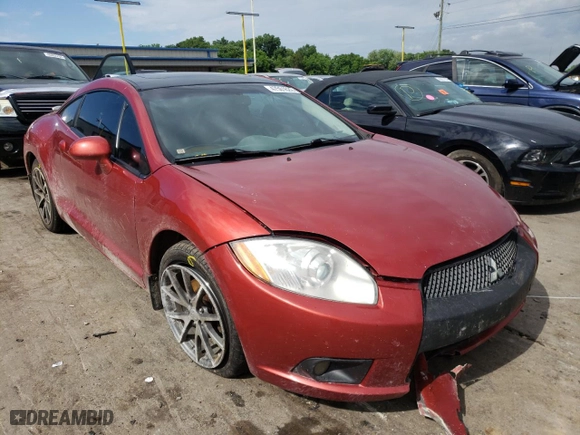 2011 Mitsubishi Eclipse GS with VIN 4A31K5DF4BE013816, listed as a Copart auction lot 47561622 with 162,121 mi miles and Salvage Title. Bid and sale history available at carsss.com. Image 1.
