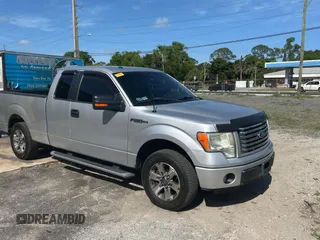 2012 Ford F-150 XL with VIN 1FTEX1CM4CFA10196, listed as a Copart auction lot 52214835 with 93,428 mi miles and Clean Title. Bid and sale history available at carsss.com. Image 1.