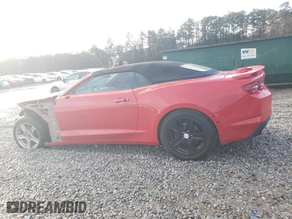 2019 Chevrolet Camaro 1LT with VIN 1G1FB3DX7K0119382, listed as a Copart auction lot 86640104 with 58,366 mi miles and Salvage Title. Bid and sale history available at carsss.com. Image 2.