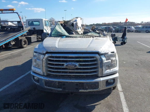 2017 Ford F-150 XL with VIN 1FTEX1C84HKD37747, listed as a IAAI auction lot 40793525 with 1 mi miles. Bid and sale history available at carsss.com. Image 12.