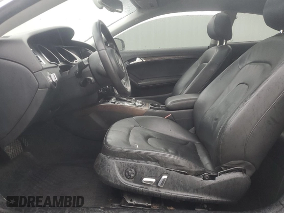 2013 Audi A5 Premium Plus z VIN WAULFAFR8DA043389, wystawiony jako Copart lot #58478475 z przebiegiem 181 434 mil mil oraz Czysty tytuł • Clean title. Historia ofert i sprzedaży dostępna na DreamBid. Obrazek 7.