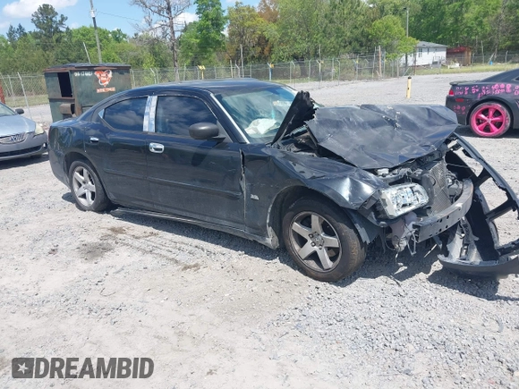 2010 Dodge Charger SXT with VIN 2B3CA3CV4AH267479, listed as a IAAI auction lot 42014408 with Not Provided miles. Bid and sale history available at carsss.com. Image 1.