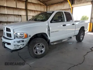 2003 Dodge 2500 ST with VIN 3D7KU28683G776304, listed as a Copart auction lot 62036215 with 300,702 mi miles and Salvage title. Bid and sale history available at DreamBid. Image 1.