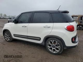 2014 FIAT 500L Trekking z VIN ZFBCFADH5EZ025547, wystawiony jako Copart lot #57479235 z przebiegiem 151 411 mil mil oraz Czysty tytuł • Clean title. Historia ofert i sprzedaży dostępna na DreamBid. Obrazek 2.