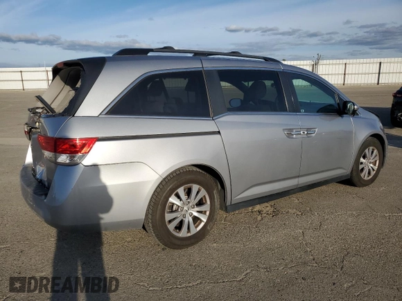 2017 Honda Odyssey EX z VIN 5FNRL5H46HB022441, wystawiony jako Copart lot #45465185 z przebiegiem 97 352 mil mil oraz Szkoda całkowita • Salvage title. Historia ofert i sprzedaży dostępna na DreamBid. Obrazek 3.