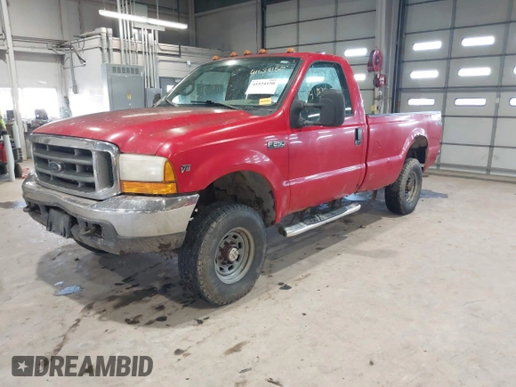 2000 Ford F-250 XL z VIN 1FTNF21L0YEB96710, wystawiony jako IAAI lot #41534150 z przebiegiem 296 680 mil mil oraz . Historia ofert i sprzedaży dostępna na DreamBid. Obrazek 2.