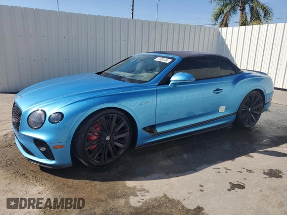 2023 Bentley Continental GT with VIN SCBDT4ZG2PC007396, listed as a Copart auction lot 73963464 with Not Provided miles and Non Repairable. Bid and sale history available at DreamBid. Image 1.