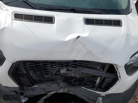 2024 Ford Transit with VIN 1FTLW3U8XRKA57434, listed as a Copart auction lot 47895265 with 7,844 mi miles and Salvage Title. Bid and sale history available at DreamBid. Image 12.
