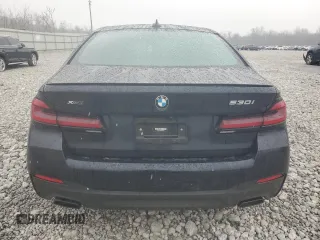 2023 BMW 5 Series 530i xDrive with VIN WBA13BJ0XPWY20712, listed as a Copart auction lot 86109994 with 9,489 mi miles and Salvage Title. Bid and sale history available at DreamBid. Image 6.