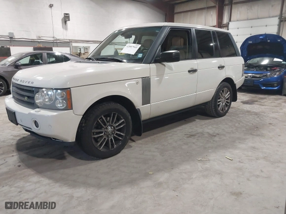2009 Land Rover Range Rover HSE with VIN SALME15499A299346, listed as a IAAI auction lot 42087945 with 244,450 mi miles. Bid and sale history available at carsss.com. Image 2.