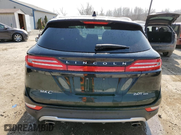 2017 Lincoln MKC Reserve with VIN 5LMCJ3D95HUL56638, listed as a Copart auction lot 48949995 with 50,893 mi miles and Salvage Title. Bid and sale history available at DreamBid. Image 6.