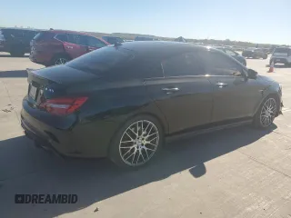 2018 Mercedes-Benz CLA with VIN WDDSJ5CB2JN534594, listed as a Copart auction lot 81325424 with 81,054 mi miles and Salvage Title. Bid and sale history available at carsss.com. Image 3.