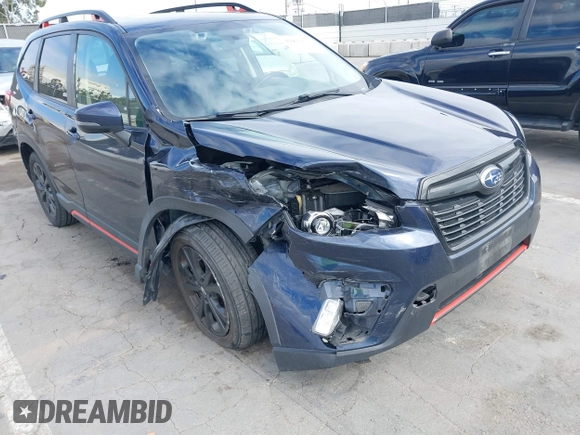 2020 Subaru Forester Special Sports with VIN JF2SKARCXLH424184, listed as a IAAI auction lot 42063911 with 52,786 mi miles and . Bid and sale history available at DreamBid. Image 6.