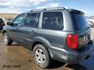 2004 Honda Pilot EX with VIN 2HKYF18404H585637, listed as a Copart auction lot 48829995 with 214,395 mi miles and Salvage Title. Bid and sale history available at carsss.com. Image 2.