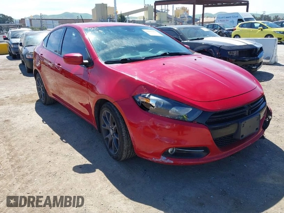 2016 Dodge Dart SXT z VIN 1C3CDFBB8GD701170, wystawiony jako IAAI lot #41885491 z przebiegiem 108 658 mil mil oraz . Historia ofert i sprzedaży dostępna na DreamBid. Obrazek 1.