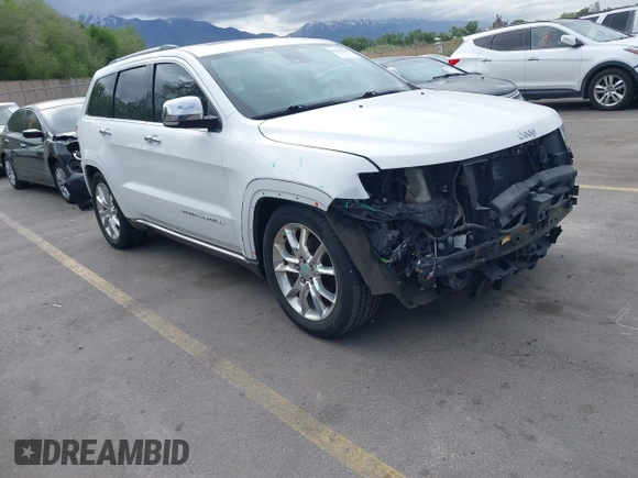 2014 Jeep Grand Cherokee Summit z VIN 1C4RJFJG2EC476114, wystawiony jako IAAI lot #42249108 z przebiegiem 97 569 mil mil oraz . Historia ofert i sprzedaży dostępna na DreamBid. Obrazek 1.