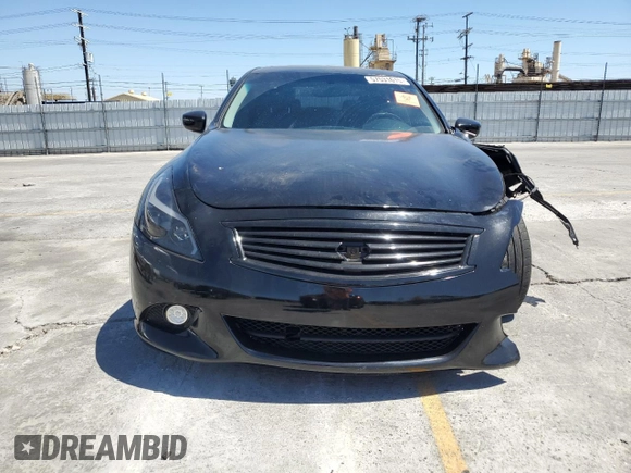 2013 Infiniti G37 Journey with VIN JN1CV6APXDM722655, listed as a Copart auction lot 57531615 with 150,431 mi miles and Salvage title. Bid and sale history available at DreamBid. Image 5.