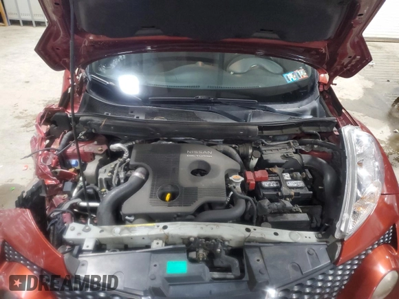 2013 Nissan Juke SL with VIN JN8AF5MV1DT206815, listed as a Copart auction lot 51414455 with Not Provided miles and Salvage Title. Bid and sale history available at DreamBid. Image 11.