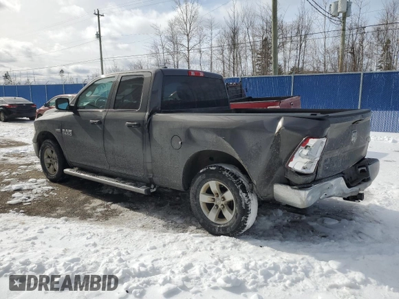 2018 Ram 1500 Express with VIN 1C6RR7FT0JS171786, listed as a Copart auction lot 46396365 with 213,816 mi miles and Salvage Title. Bid and sale history available at carsss.com. Image 2.