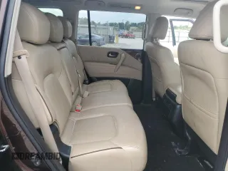 2017 Nissan Armada SV with VIN JN8AY2NDXH9003083, listed as a Copart auction lot 70241844 with 141,150 mi miles and Salvage Title. Bid and sale history available at carsss.com. Image 11.