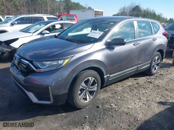 2021 Honda CR-V LX with VIN 5J6RW1H25ML007249, listed as a IAAI auction lot 41662376 with 11,907 mi miles. Bid and sale history available at carsss.com. Image 17.