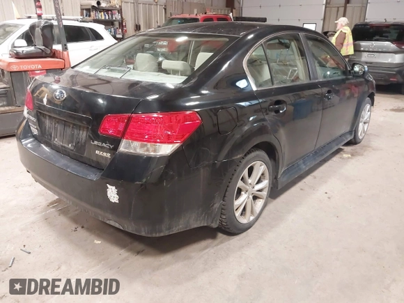 2013 Subaru Legacy Premium with VIN 4S3BMBB62D3003495, listed as a IAAI auction lot 41244857 with 121,714 mi miles and . Bid and sale history available at DreamBid. Image 4.