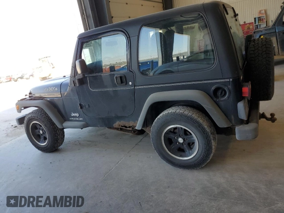 2004 Jeep Wrangler X with VIN 1J4FA39S14P721948, listed as a Copart auction lot 55998195 with Not Provided miles and Clean Title. Bid and sale history available at DreamBid. Image 2.