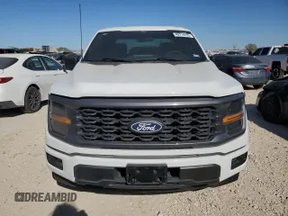 2024 Ford F-150 STX with VIN 1FTEW2KP7RKE59053, listed as a Copart auction lot 49774255 with 3,804 mi miles and Salvage Title. Bid and sale history available at carsss.com. Image 5.