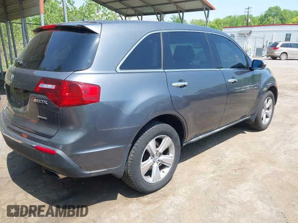 2011 Acura MDX with VIN 2HNYD2H26BH507860, listed as a IAAI auction lot 42159174 with 112,491 mi miles. Bid and sale history available at carsss.com. Image 4.