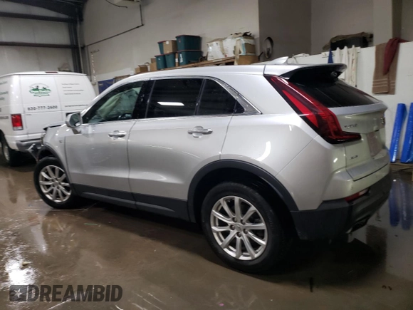 2019 Cadillac XT4 AWD Luxury with VIN 1GYFZBR44KF128401, listed as a Copart auction lot 45926895 with 76,303 mi miles and Salvage Title. Bid and sale history available at carsss.com. Image 2.