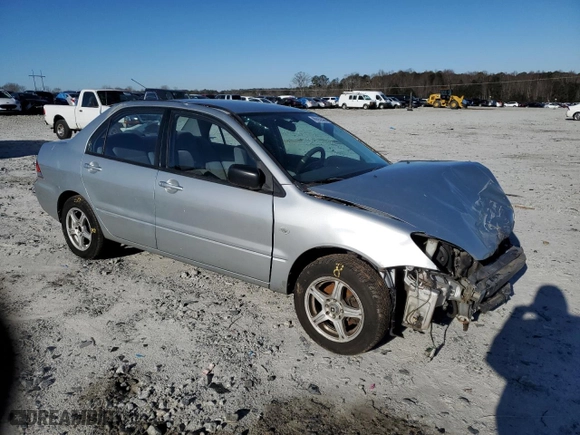 2004 Mitsubishi Lancer ES with VIN JA3AJ26E44U020510, listed as a Copart auction lot 89262595 with 189,497 mi miles and Salvage Title. Bid and sale history available at carsss.com. Image 4.