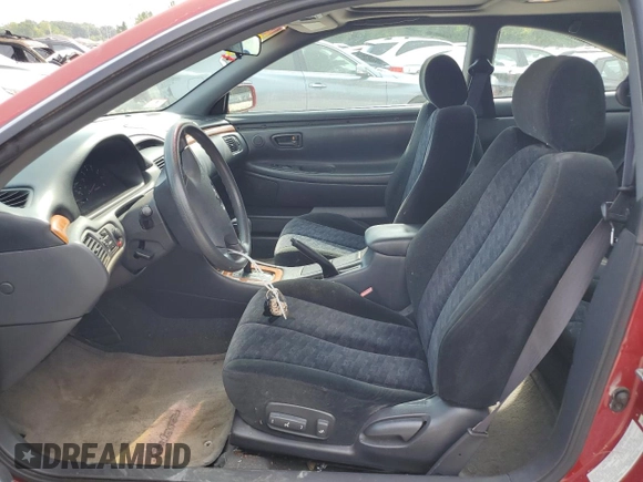 2002 Toyota Solara SE with VIN 2T1CE22P82C010837, listed as a Copart auction lot 69144004 with 93,688 mi miles and Non Repairable. Bid and sale history available at carsss.com. Image 7.
