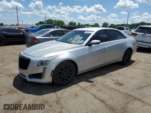 2015 Cadillac CTS Luxury AWD with VIN 1G6AX5SX7F0125323, listed as a Copart auction lot 62887835 with 87,437 mi miles and Clean title. Bid and sale history available at DreamBid. Image 1.