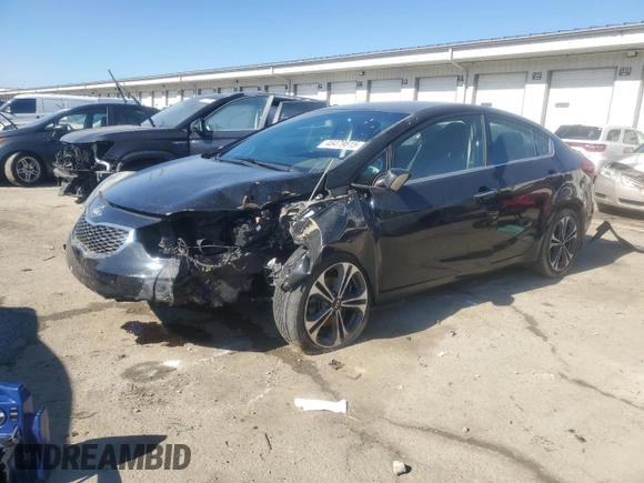 2016 Kia Forte EX z VIN KNAFX4A8XG5506110, wystawiony jako Copart lot #46479815 z przebiegiem 80 833 mil mil oraz Szkoda całkowita • Salvage title. Historia ofert i sprzedaży dostępna na DreamBid. Obrazek 1.