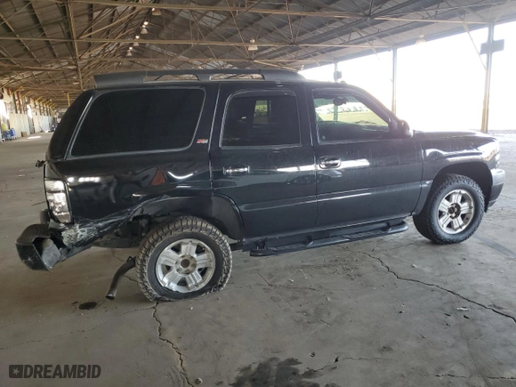 2005 Chevrolet Tahoe Z71 with VIN 1GNEK13T65R273062, listed as a Copart auction lot 81845244 with 193,207 mi miles and Salvage Title. Bid and sale history available at carsss.com. Image 3.