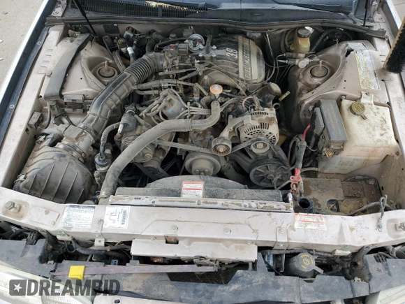 1994 Ford Thunderbird LX with VIN 1FALP6241RH110457, listed as a Copart auction lot 76384254 with 54,653 mi miles and Salvage Title. Bid and sale history available at DreamBid. Image 11.