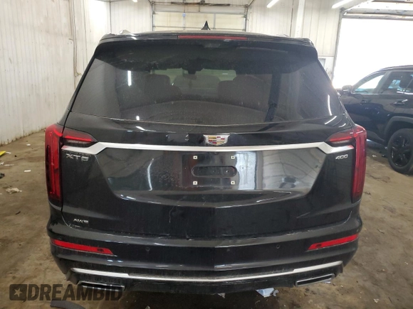 2024 Cadillac XT6 AWD Premium Luxury with VIN 1GYKPDRS8RZ706118, listed as a Copart auction lot 50127425 with 36,025 mi miles and Salvage Title. Bid and sale history available at DreamBid. Image 6.