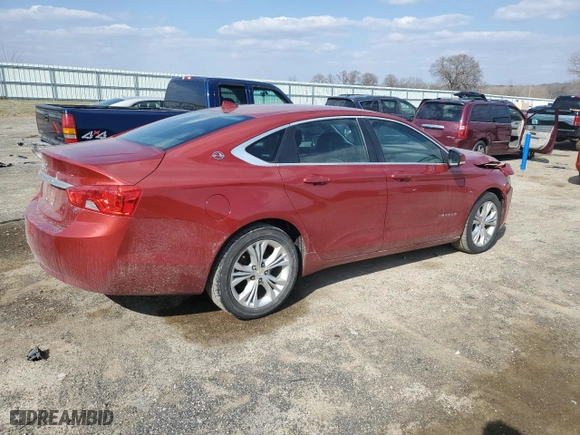 2014 Chevrolet Impala LT with VIN 2G1125S36E9187236, listed as a Copart auction lot 52742155 with 175,012 mi miles and Non Repairable. Bid and sale history available at carsss.com. Image 3.