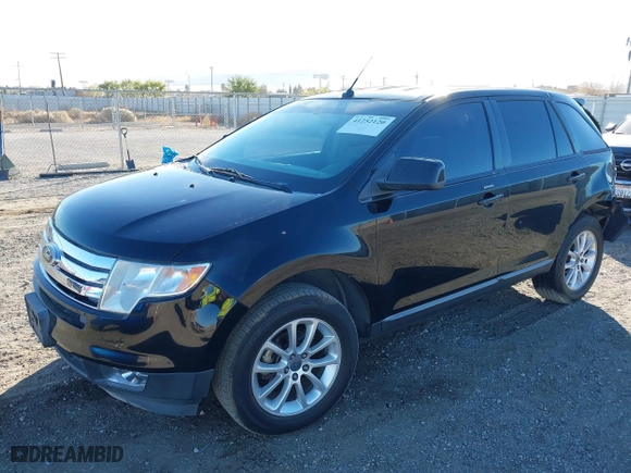 2009 Ford Edge SEL with VIN 2FMDK38C69BA35483, listed as a IAAI auction lot 41252120 with 238,736 mi miles. Bid and sale history available at carsss.com. Image 2.