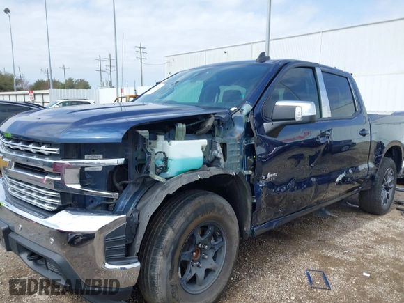 2020 Chevrolet Silverado 1500 LT with VIN 3GCPWCED9LG154491, listed as a IAAI auction lot 41668732 with 93,702 mi miles. Bid and sale history available at carsss.com. Image 6.