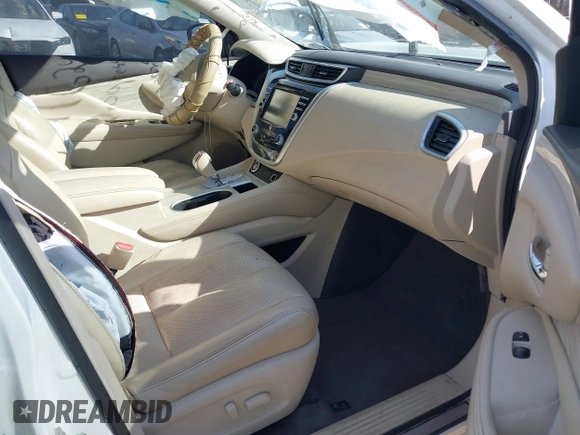 2018 Nissan Murano S z VIN 5N1AZ2MG1JN186452, wystawiony jako IAAI lot #41624069 z przebiegiem 163 725 mil mil oraz . Historia ofert i sprzedaży dostępna na DreamBid. Obrazek 5.