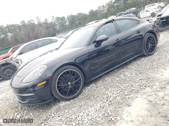 2018 Porsche Panamera with VIN WP0AA2A76JL101651, listed as a Copart auction lot 45750785 with 80,342 mi miles and Salvage Title. Bid and sale history available at carsss.com. Image 1.