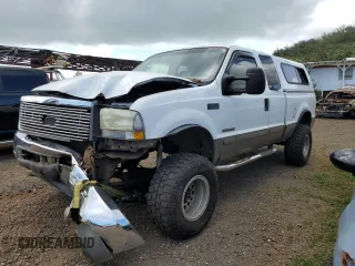 2002 Ford Super Duty F-250 XL with VIN 1FTNX21F62EB72958, listed as a Copart auction lot 51343355 with 167,698 mi miles and Salvage Title. Bid and sale history available at carsss.com. Image 1.
